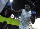 Abel Mina, boxeador de Puerto Quito, enfrentará su décima pelea.