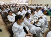 Profesionales de la salud participaron de una mesa redonda sobre el coronavirus, organizada por el hospital Luis Vernaza.