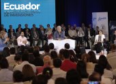 El presidente Lenin Moreno se reunió con empresarios en Guayaquil, en el evento se anunció el monto total de los contratos de inversiones de 2019.