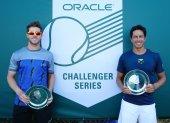 El uruguayo Ariel Behar y el ecuatoriano Gonzalo Escobar se coronaron campeones del Challenger de Newport (Estados Unidos).