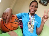 La basquetbolista ecuatoriana, Blanca Quiñónez, tiene contrato firmado en Italia desde el año pasado.
