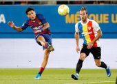 Desde el año pasado, Saverio ha trabajado en varias oportunidades con el primer equipo del F.C.Barcelona.