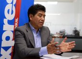 El alcalde Yunda conversó con EXPRESO en sus instalaciones en Quito.