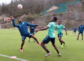 El equipo de Flamengo entrenó en la Casa de la Selección la tarde del martes 18 de febrero de 2020.