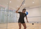 María Paula Moya es de las principales exponentes del squash que tiene el país.