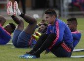 El jugador de la selección colombiana de fútbol, James Rodriguez, fue preconvocado en la lista de Queiroz, pese a que no juega con el Real Madrid desde el 6 de febrero pasado.