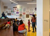 Muestra. Los carteles se exhiben en la sala La Ría.