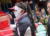En Bolivia se usan este tipo de tapa bocas por el coronavirus.
