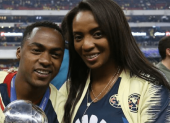 El futbolista ecuatoriano Renato Ibarra junto a su esposa, Lucely Chalá, cuando todo era amor en su relación.