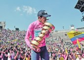 Richard Carapaz es el actual campeón del Giro de Italia, competencia que fue aplazada por la pandemia del coronavirus.