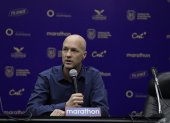 Jordi Cruyff aún no debuta al frente de la selección ecuatoriana.
