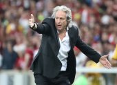 Jorge Jesus, entrenador del Flamengo, es la única persona del club que desconoce si tiene coronavirus.