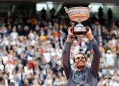 Rafael Nadal, campeón reinante de Roland Garros.