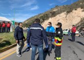 El exfuncionario lideró el domingo los controles de vehículos y personas que buscaban acceder a la capital