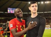 Lukaku y Courtois son amigos en la selección belga, pero rivales con sus clubes. Ahora se enfrentarán en los NBA Sundays