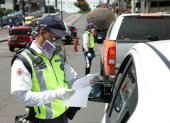 Agentes de Tránsito intensificaron los controles a la restricción vehicular en distintos sectores de Quito