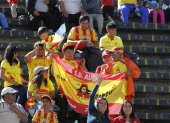 La hinchada de Aucas podrá ganar premios en los canales oficiales del equipo.