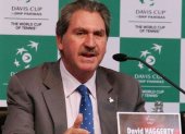 El presidente de la ITF, el estadounidense David Haggerty, anunció las medidas de contingencia ante el coronavirus
