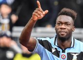 El delantero ecuatoriano Felipe Caicedo estaba cumpliendo una buena campaña en Italia con Lazio.
