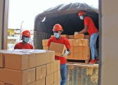 Labor. Hasta el momento se han entregado más de 156.000 kits de alimentos.