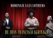 El menor del clan Aguinaga publicó un video en homenaje al grupo Les Luthiers.