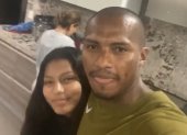 Antonio Valencia subió fotos y videos en un momento familiar durante su cuarentena.