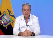 El ministro de Salud, Juan Carlos Zevallos, en una declaración virtual pasada.