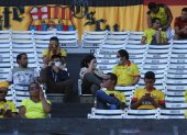 Los hinchas tendrán que respetar la distancia de un metro y medio dentro de los graderíos de los estadios.