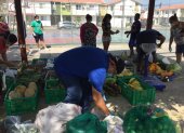 Comercio. Los moradores de la urbanización Paraíso del Río 1 aplican el mismo sistema de adquirir sus alimentos.