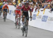 El ciclista ecuatoriano empezó este año a competir por el equipo británico INEOS. Firmó por 3 temporadas.