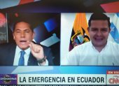 Durante el encuentro, que fue solicitado por las autoridades ecuatorianas, hubo gritos y acusaciones y muy pocas cifras y precisiones.