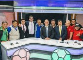 El programa deportivo Copa deleitó a los televidentes amantes del fútbol.