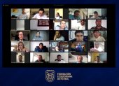 El Congreso Extraordinario de la FEF se desarrolló de forma virtual este viernes 1 de mayo.