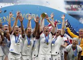 La selección femenina de Estados Unidos logró el título mundial el 2019 en Francia.