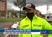 Mascarilla. Ni los policías saben que tienen que cubrirse la nariz