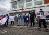 Estudiantes protestan en Quito contra los recortes presupuestarios a las universidades públicas
