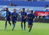 El volante de Emelec, Eduardo Pineda, fue incluido este año en el equipo principal de los azules.