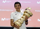 Richard Carpaz se convirtió en el rey del Giro de Italia siendo parte del equipo Movistar.