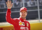 Sebastian Vettel logró cuatro titulos mundiales con la escudería Ferrari.