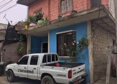 Escena. En el interior de la vivienda, al norte de Guayaquil, ocurrió el asesinato de la mujer por su expareja.