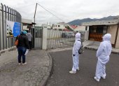 El hospital Pablo Arturo Suárez de Quito atiende casos exclusivos de COVID-19.