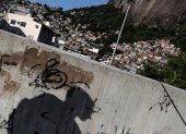 Una imagen de la favela Rocinha, la más popular de Río de Janeiro.