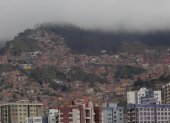 Vista panorámica de la ciudad de El Alto, en La Paz, Bolivia