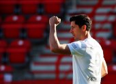 Robert Lewandowski abrió la ruta del triunfo para el Bayern desde el punto penal.