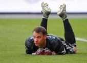 Manuel Neuer, arquero del Bayern Múnich, destaca por sus "felinas" atajadas.