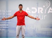 El tenista serbio Novak Djokovic (# 1 ATP) realizó hoy el lanzamiento oficial del Adria Tour, torneo de tenis de carácter benéfico que se desarrollará el próximo en su país con público.