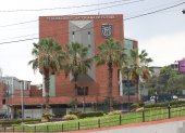 El edificio de la Ecuafútbol con el nuevo logo, instaurado el presente año.

Agencia (ag-expreso)