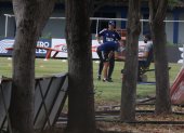 Emelec entrenó la mañana de este 1 de junio en el complejo de Los Samanes