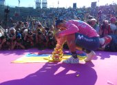 Richard Carapaz besa el Infinito ante todo el mundo, proclamándose campeón del Giro de Italia