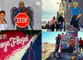 La muerte de George Floyd ha indignado al mundo entero. Prueba de ello son los murales que vienen apareciendo en distintos países del mundo.